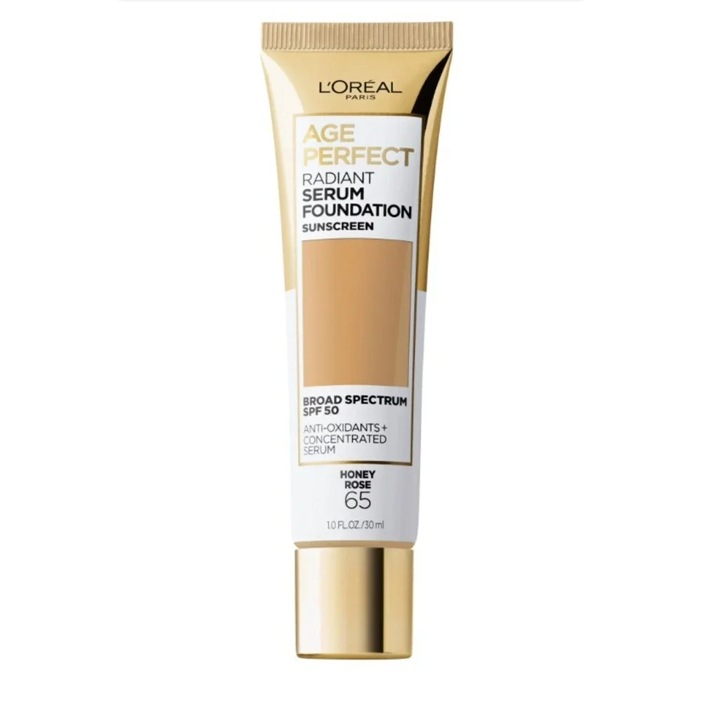 L'Oreal Age Perfect Radiant Serum Foundation‎ SPF 50 Honey Rose 65 1.0 fl oz
